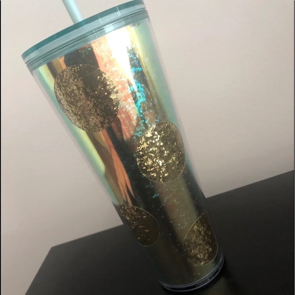 Starbucks Holographic Gliter Tumbler